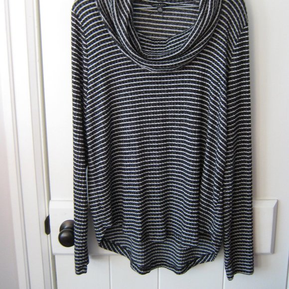 Lucky Brand Comfortable Cowl Neck Top - Picture 2 of 6